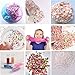 Slime Supplies Kit 63 Pack - Big Slime Making Kit Include Floam Balls Glitter Animal Flower Fruit Slices Fishbowl Beads Paper Sugar - DIY Slime Making Accessories - Slime Making Tools & Containers