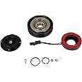 ECCPP A/C Compressor Clutch 2003-2008 Fit for Dodge for Ram 1500 5.7L AC Compressor Clutch Assembly Kit Pulley Coil Set