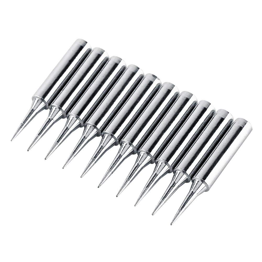10Pcs 900M-T-I Soldering Iron Tips Replacement Solder Iron Tips Soldering Station Tool for 936 937 Station