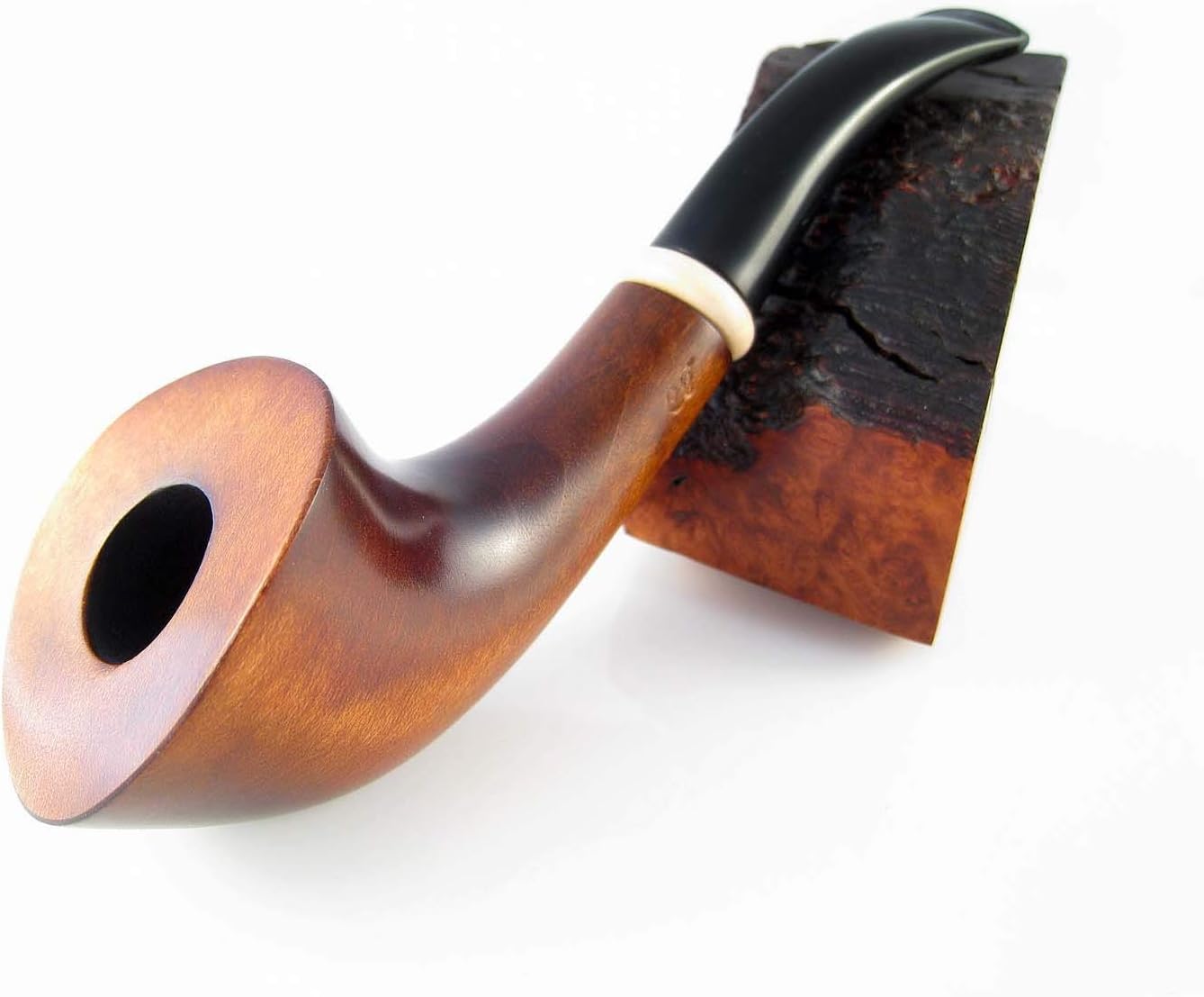 Fashion Pipes"Liverpool Pear Root Wood Tobacco Pipe - Smoking Pipe Handcrafted for Pipe Smokers & Pouch Gift