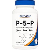 Nutricost P5P Vitamin B6 Supplement 50mg, 240 Capsules (Pyridoxal-5-Phosphate) - Vegetarian Friendly, Non-GMO, Gluten Free