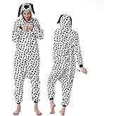 VIVUHTCC Unisex Adult Onesie Halloween Costume Plush Cosplay Christmas Pajamas Homewear