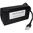 SkyCharge 2402 Advanced Charger for Bruno Stair Lift Stairlift SRE-1540, SRE-1550, SRE-2000, SRE-2010 Elite, CRE-2110 Curved, CRE-2100, SRE-2750 Models; Replaces OEM-2402, BCR-24018