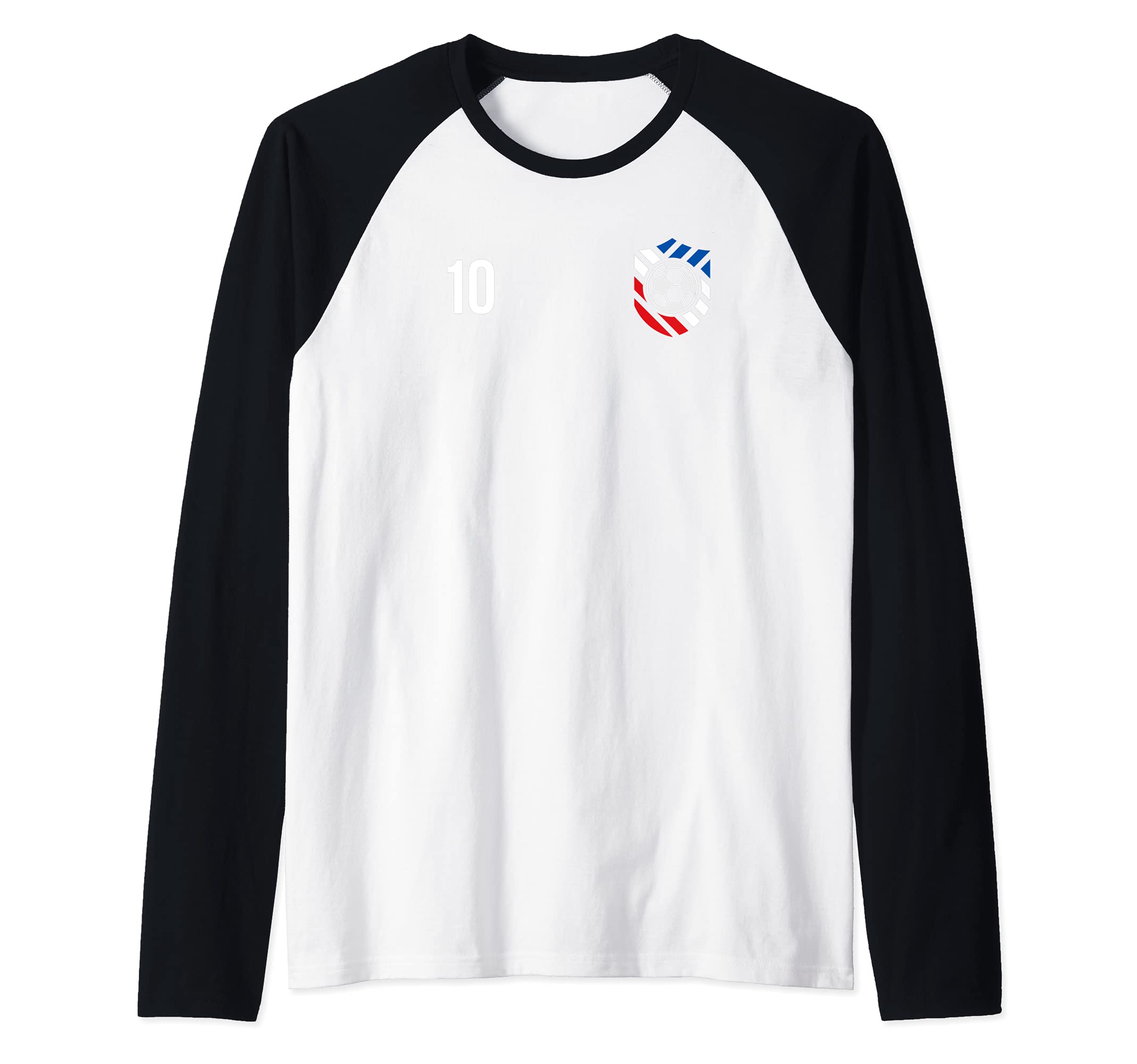 Flag Chile Raglan Baseball Tee