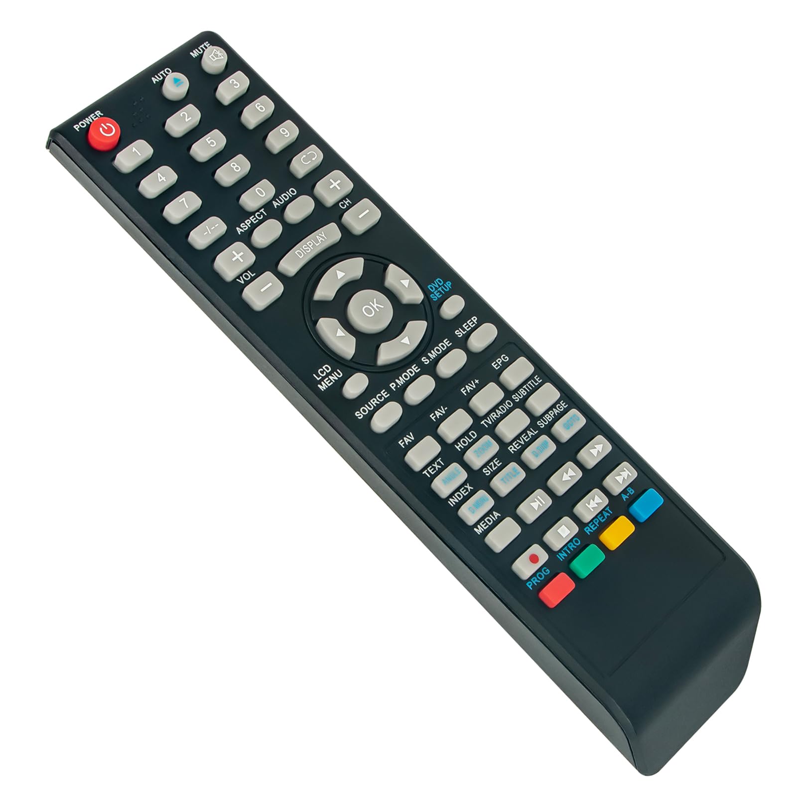 N83801C Replacement Remote Control -VINABTY-fit for Alba/DGM 4k Smart UHD LCD TV remote control CTF-1671A CFD-1671A LTV4065WH CSP-OTH-XX1929 CSP-OTH-XX3264 LTV1961WCR LTV3264W