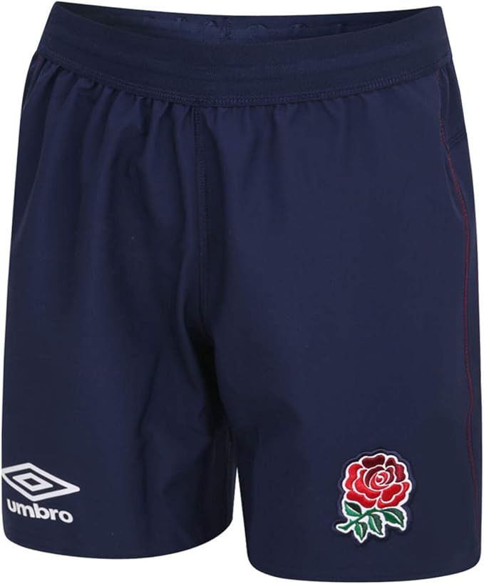 Umbro England RFU Rugby Alternate Shorts Blue 2020/21 Junior (YS