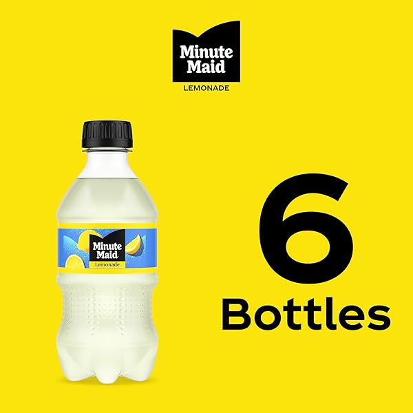 MINUTE MAID LEMONADE PET, 12 FL OZ, 6 PACK