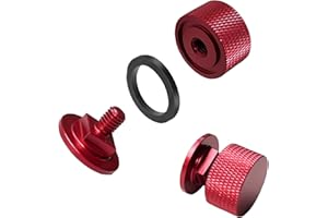 IONTRAVEL Welding Hood (Pipeliner) Helmet Fasteners Aluminum, Red