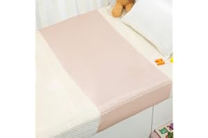 PROMEED 100% Mulberry Silk Crib Sleeve for Baby Hair Loss Prevention, Premium 23 Momme Natural Silk Bassinet Slip for Bassinets/Cradles/Cots/Cribs (Champagne)