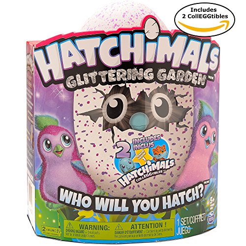 Hatchimals glittering garden with 2 bonus colleggtibles