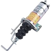 12V 366-07197 SA-3405T 1502-12C7U2B2S Fuel Shutoff Solenoid | for Listerpeter LPW LPWS LPWT LPA Deutz F3L F3M F4L F4M1011 2011 Engine