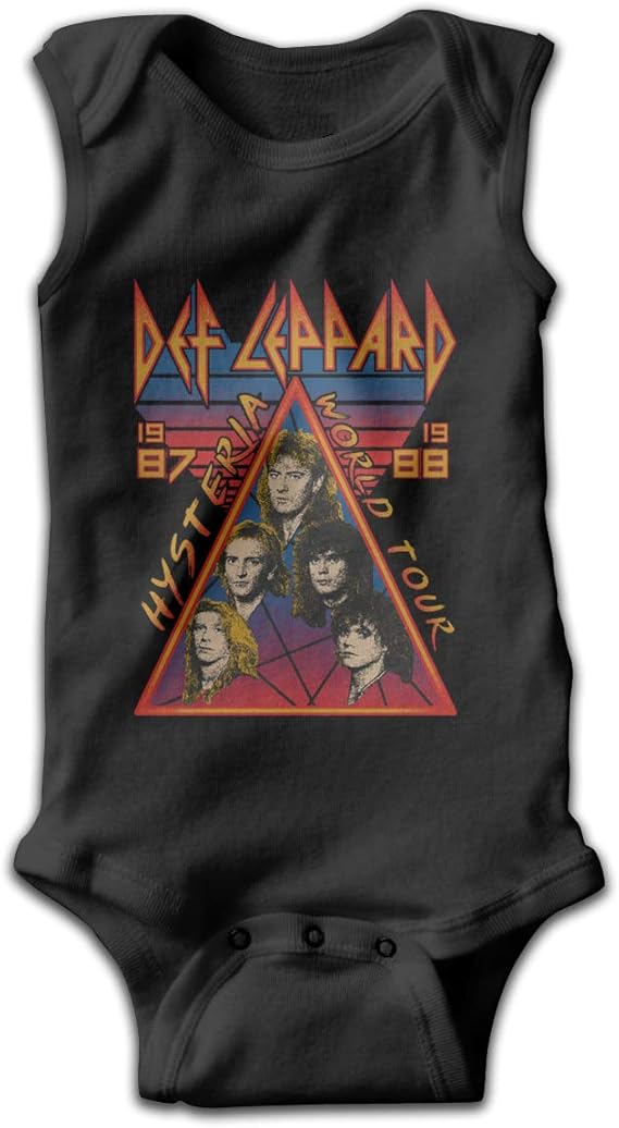 Nanabang Def Leppard Baby Boy S Girl S Sleeveless Baby Clothes Cute Breathable Black 2t Amazon Ca Clothing Shoes Accessories