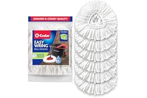 O-Cedar EasyWring Spin Mop Head Refill (Pack of 6)