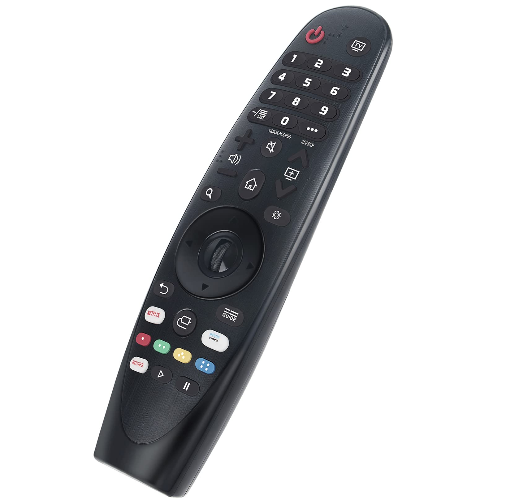 Replacement Remote for LG LED TV 49NANO85UNA 55NANO85UNA 65NANO85UNA 75NANO85UNA 49NANO86UNA 55NANO86UNA 65NANO86UNA 55NANO90UNA 65NANO90UNA 75NANO90UNA 86NANO90UNA 55NANO91UNA AKB75855501 MR20GA