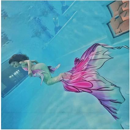 nadar traje de bano sirena cola