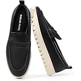 DREAM PAIRS Women's Arch Support Slip On Loafers