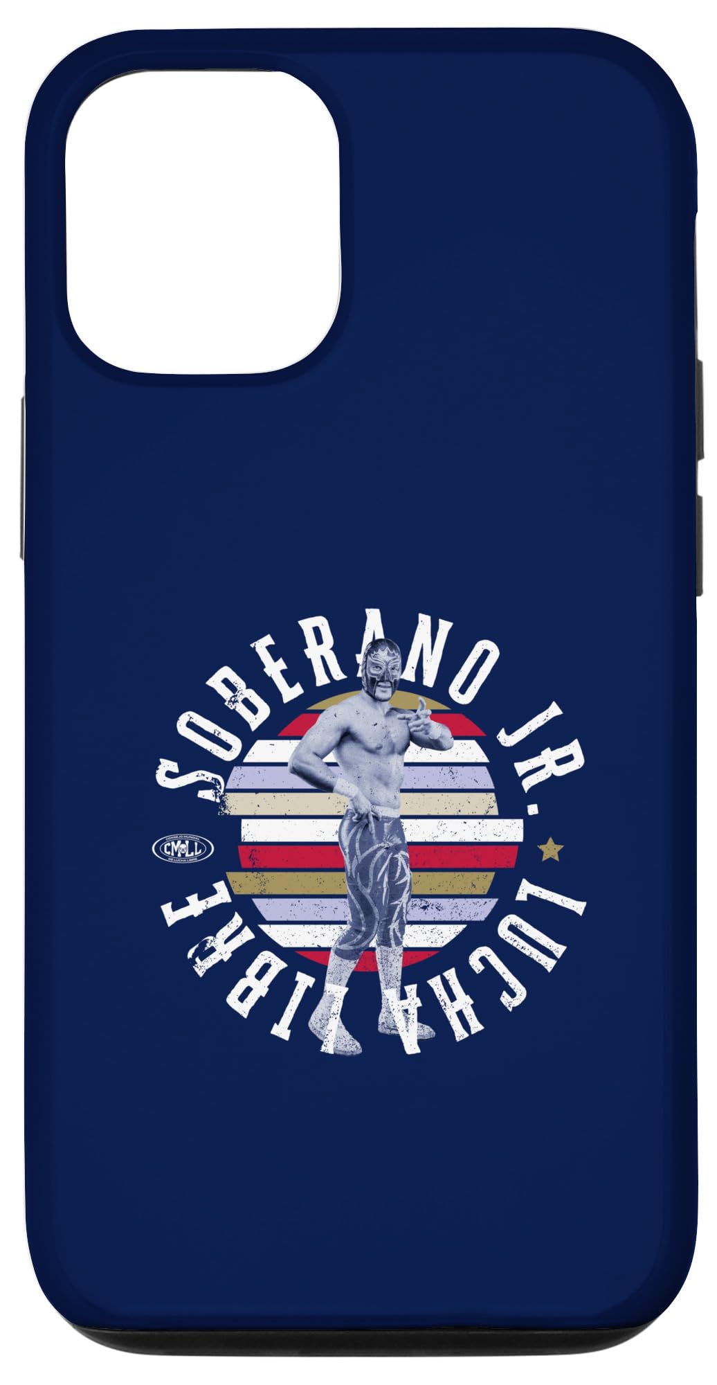 iPhone 14 Soberano Jr. Mexican Luchador Ideal for men and women. Case