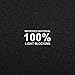 Magicfly 36 x 80 inches Total Blackout Window Film 100% Light Blocking Room Darkening Static Cling Tint for Privacy, Day Sleep,No Glue, Easy Removal, UV Prevention, Black