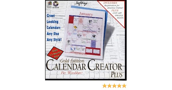 Broderbund Calendar Creator Deluxe V12 1 Download