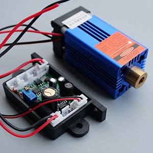 1000mw Industrial/Lab 850nm 1W Infrared IR Dot Laser Module 12V Burning Matches with TTL Fan Cooling & Long Time Working