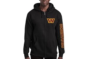 Junk Food x NFL - MVP Zip Hoodie - Unisex Adult Hooded Sweatshirt for Men and Women - Officially Licensed NFL Apparel