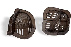 AquaLogix Medium Resistance Aquatic Bell Set - Smoke | Aquatic Dumbbells | Quick Start Guide | Water Weights | Strength, Cardio & Toning Muscle | Durable Polycarbonate | Pair (MRPCBELL)