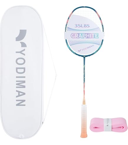 Amazon.com : Apacs Feather Weight X II Gold Red Badminton Racket