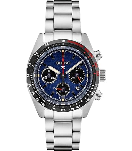 Amazon.com: SEIKO Prospex Speedtimer Solar Watch SSC927 Solar Red