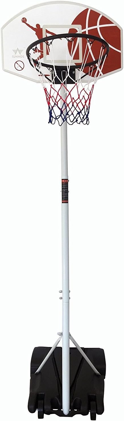 KKB Sport Adjustable Basketball Hoop System Stand Kid Indoor Outdoor Net Goal w/Wheels