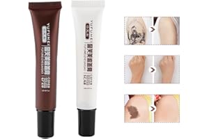 ZJCHAO Tattoo Concealer Cream, Professional Waterproof Scar Cover Up Spots Birthmarks Concealer Makeup Cover Up Cream Set