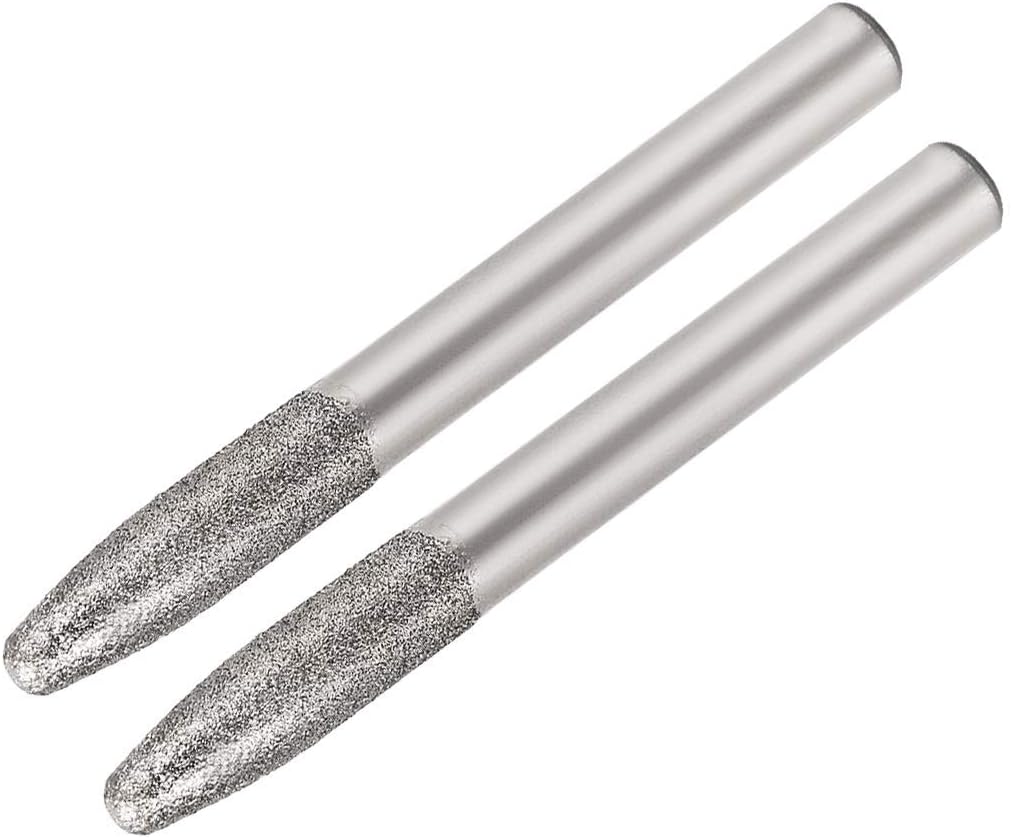 Brocas de pulido de rebabas de diamante para tallar herramienta rotativa Vástago de 1/4 de Brocas de pulido de rebabas de diamante para tallar herramienta rotativa Vástago de 1/4 de