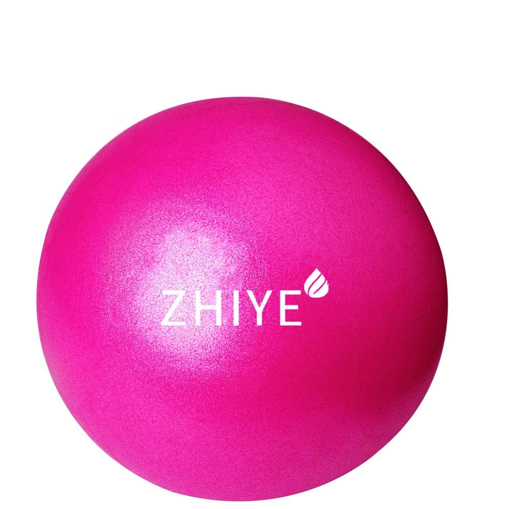 ZHIYE Mini Pilates Ball Yoga Exercise Core Fitness Bender, Stability, Barre, Training, Physical Therapy Anti-Slip Swiss Ball Gym Home