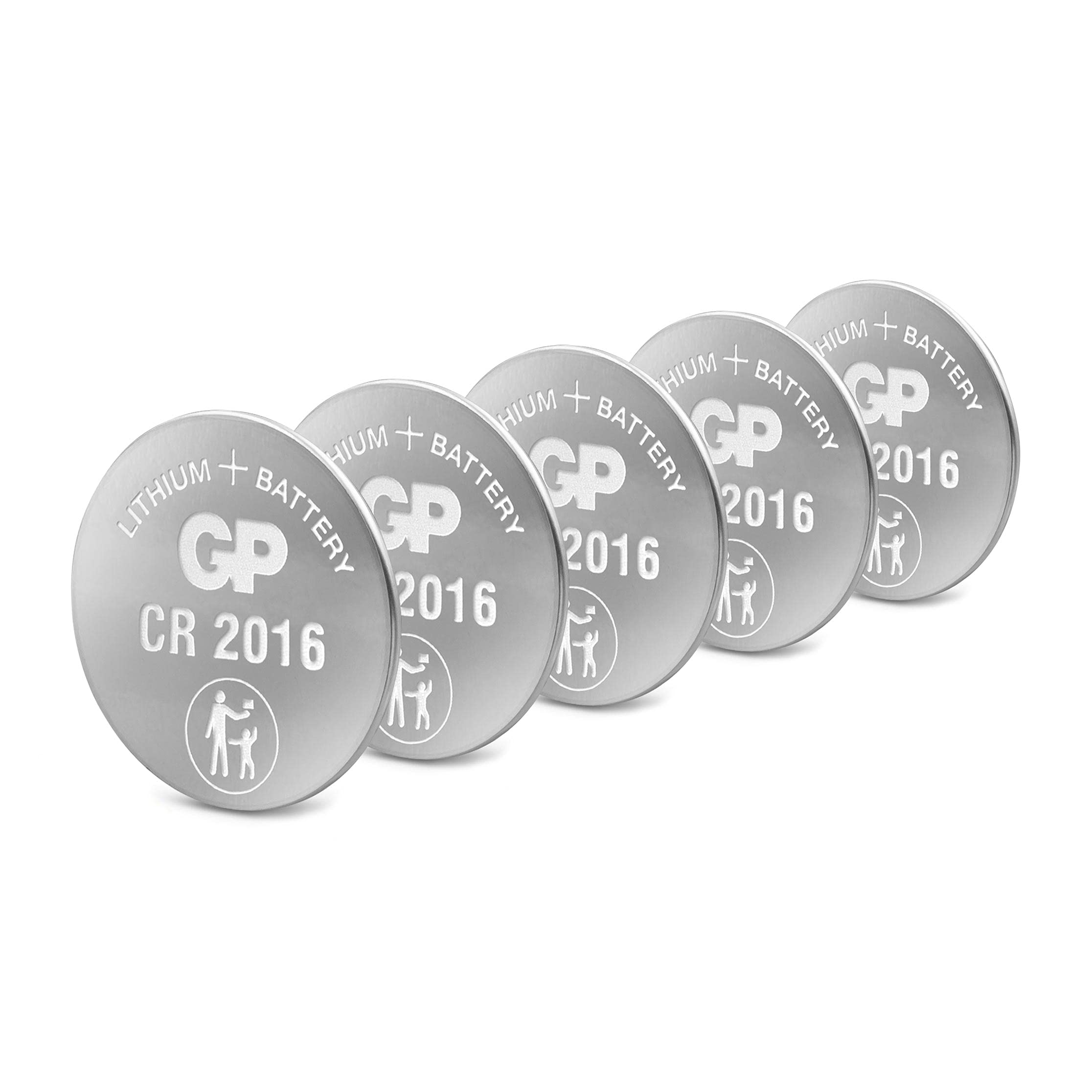 GP Lithium 656.260UK Button Cell batteries | CR2016 | 5 Piece