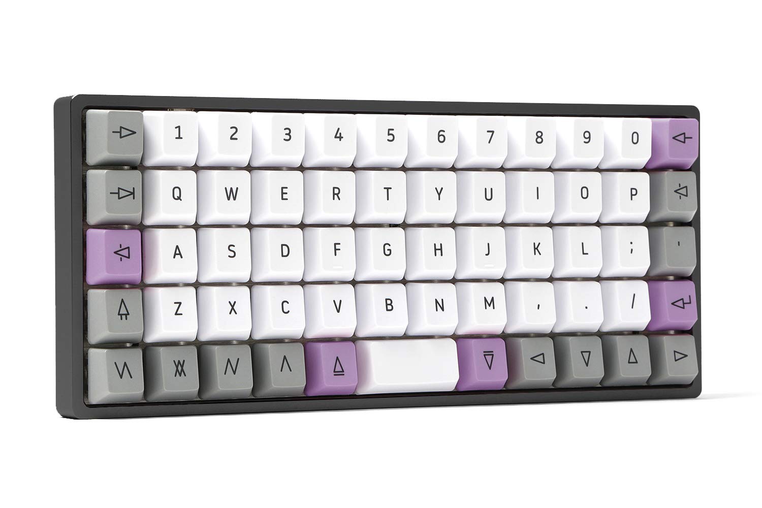 DROP + OLKB Preonic Keyboard MX Kit V3 — Compact Ortholinear Form Factor, Programmable QMK PCBA, Kaihua Hotswap Sockets, USB-C, Anodized Aluminum Case, (Black)