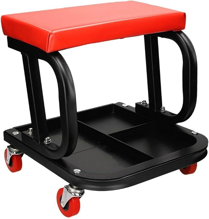 ECD Germany Garage Work seat Mechanics Roller seat Mechanic Creeper