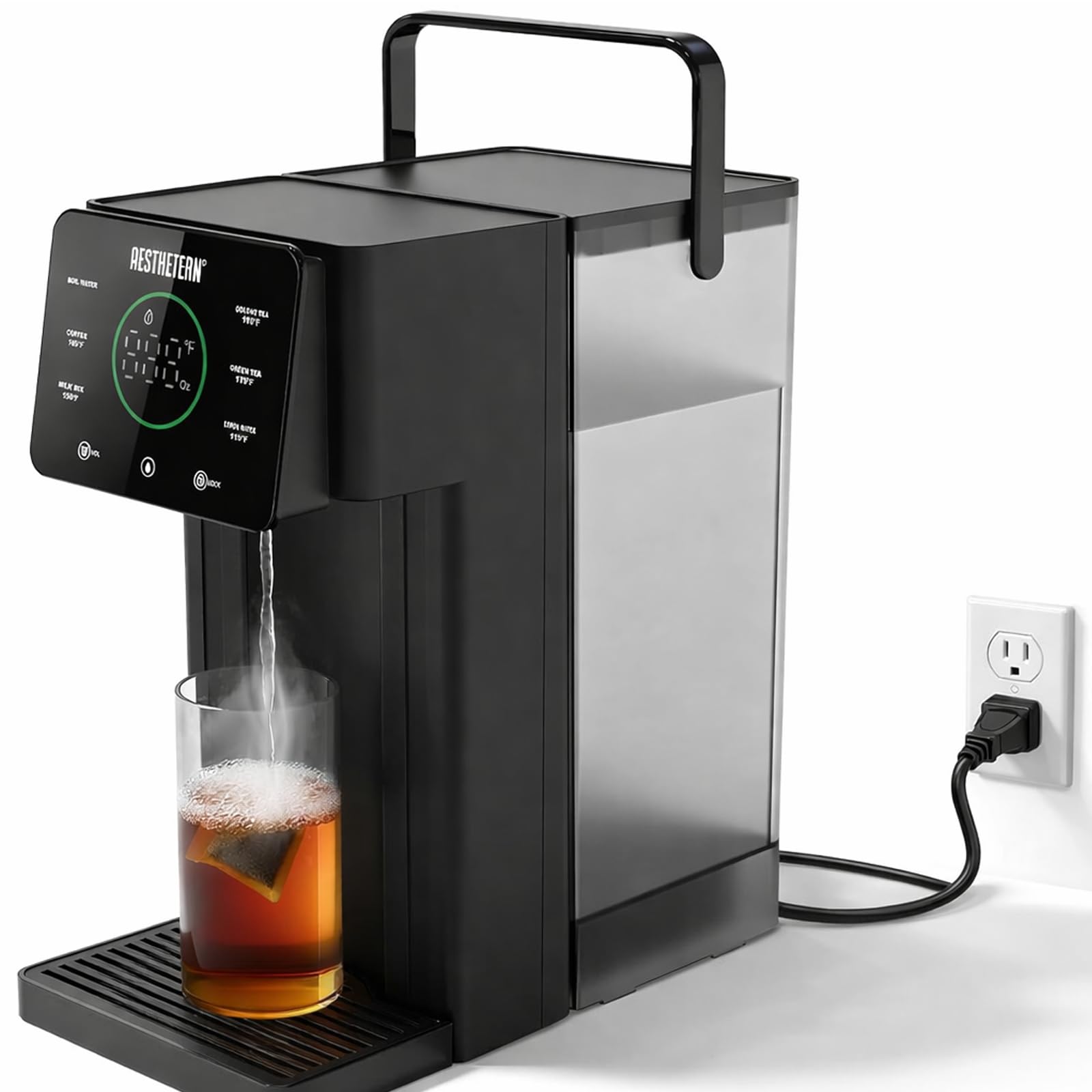 Photo 1 of Aesthetern Instant Hot Water Dispenser Countertop for Rapid Heating, Electric Kettle with 6 Temperature Settings & 4 Volume Options, Water Boiler with 3L Removable BPA-Free Water Tank