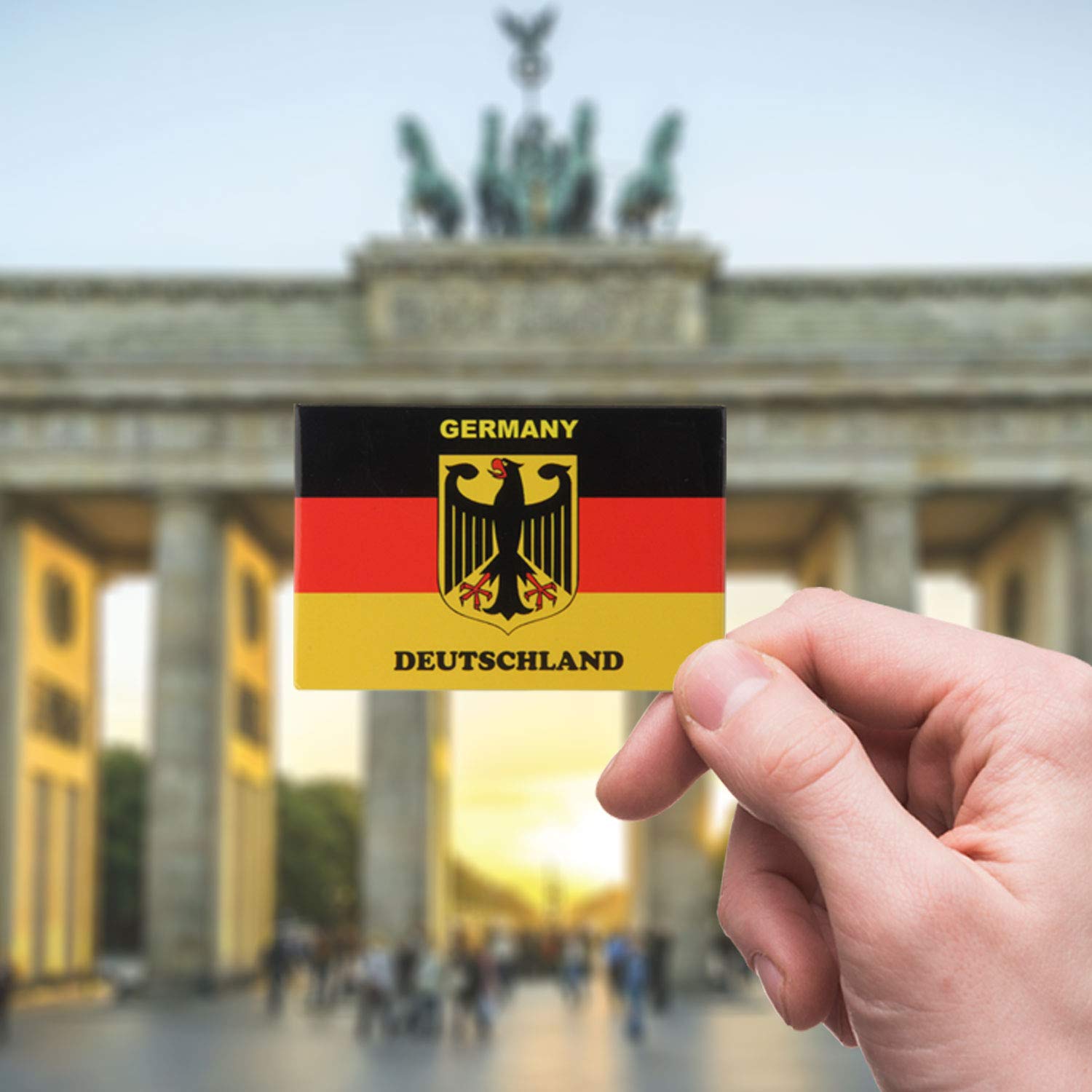 Karlsruhe Germany Deutschland Souvenir Kühlschrank Magnet Fotomagnet Geschenk