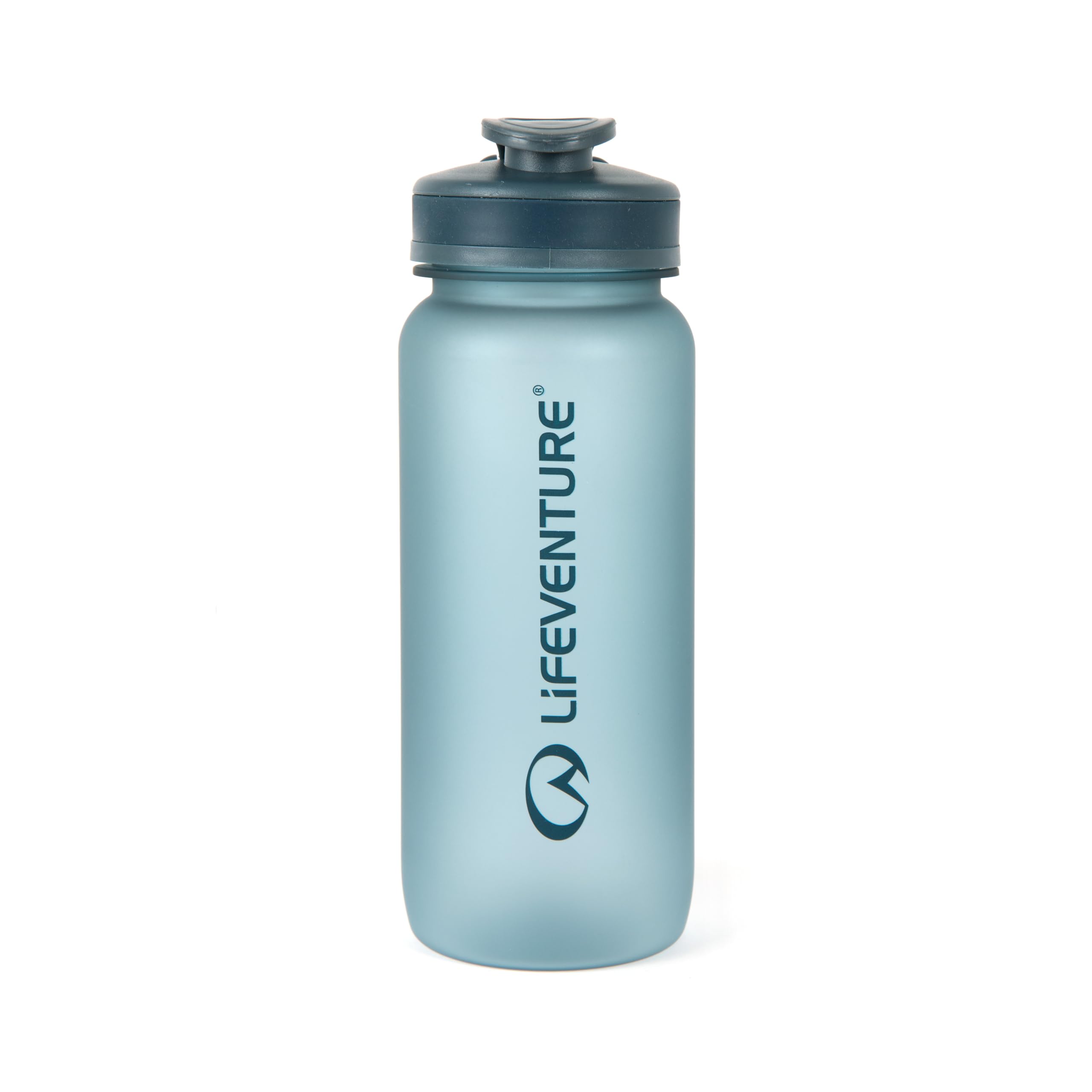 Lifeventure 650ml Tritan Water Bottle for Fitness, Hiking, Camping, Outdoor Sports, Made From BPA-Free Material, Leak-Proof, Flip-Top Lid, With Handle