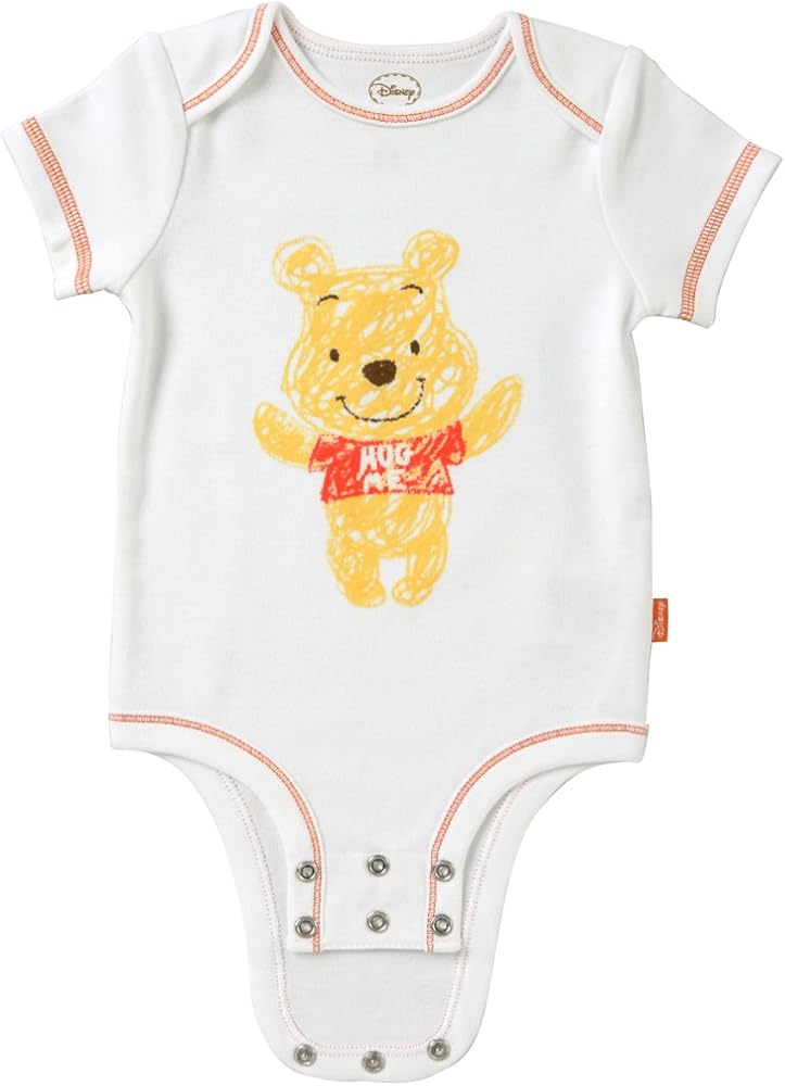 pooh bear onesie baby