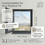 Homebay Fly Screens For Windows Cut To Size Mesh with Adhesive Tape view 2