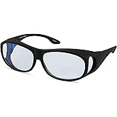 LensCovers Polarized Wraparound Sunglasses | Wear Over Sunglasses | Fitover for Glasses