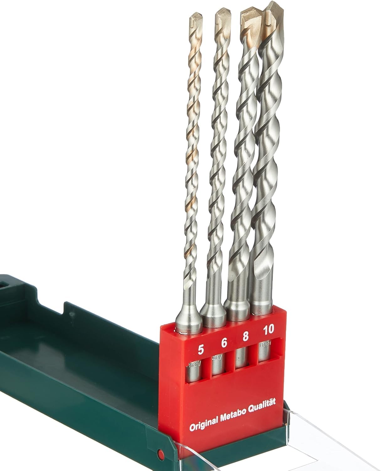 Metabo SDS-plus SP Bohrersatz – 625580000 – Für Präzises und Effizientes Bohren in Beton und Mauerwerk – 4-teilig – 5 bis 10mm 4