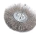 Aivoxe 8Pcs Stainless Steel Crimped Wire Brush Kit for Drill with 1/4