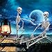 Halloween Decoration Pose-N-Stay Full Body Skeleton Plastic Bones 36