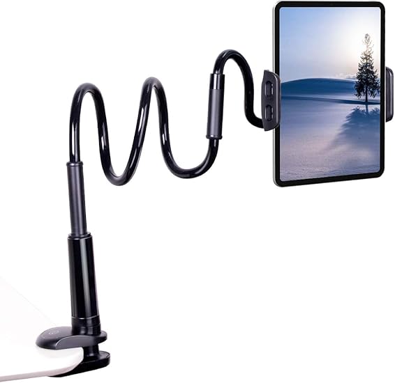 Amazon Yoobao タブレット スタンド スマホ フレキシブルアーム ホルダー Ipad 寝ながら アーム クランプ式 超長版1cm 360度回転 角度調節 ブラック Yoobao スタンド 通販