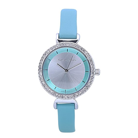 Giordano Analog Silver Dial Women's Watch-A2081-03
