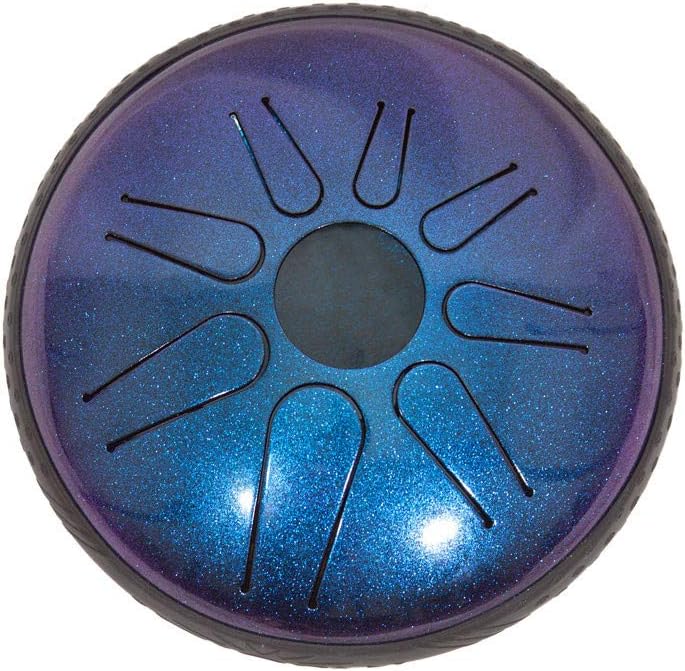 Idiopan Lunabell 8" Steel Tongue Drum - Sapphire Blue