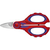 KNIPEX Tools 95 05 10 SBA Electricians' Shears with Crimp Area for Ferrules, 6.25-Inch