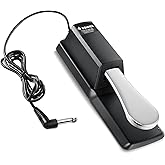 Donner Piano Sustain Pedal - Universal Keyboard Sustain Pedal for All Brands Digital Piano Electronic Keyboard MIDI Synthesiz