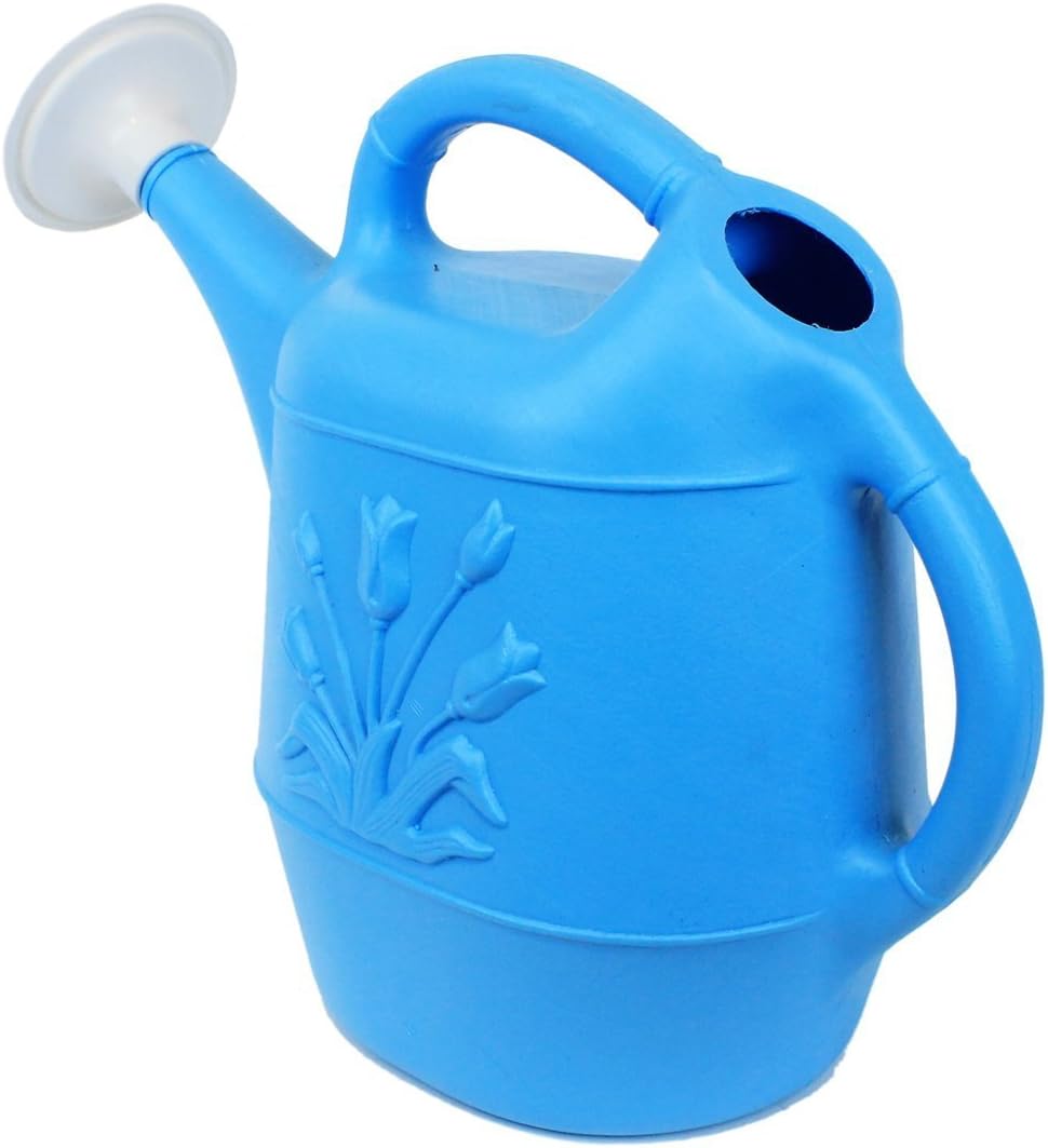 Union 63068 Watering Can with Tulip Design, 2 Gallon, Sage Green : Garden & Outdoor